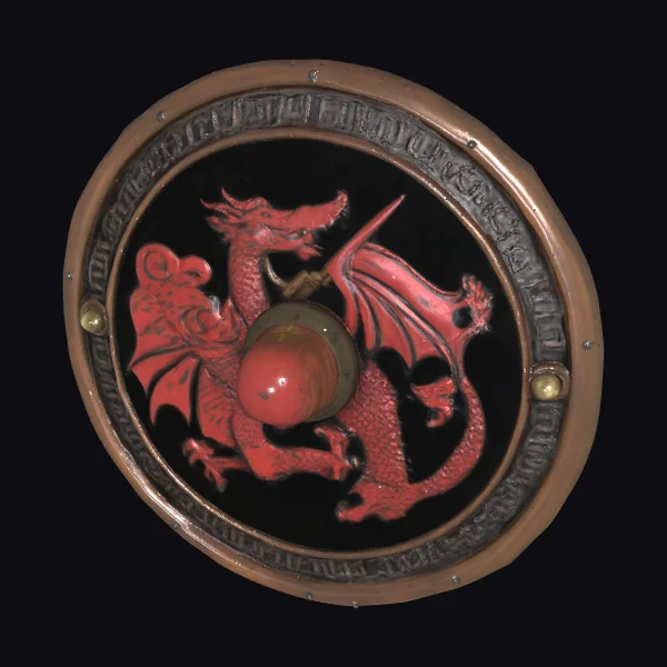 Viking Dragon Shield