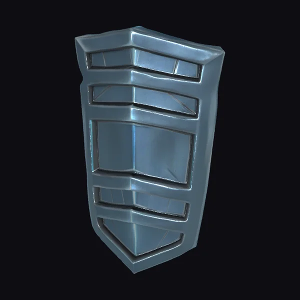 Futuristic Metal Shield