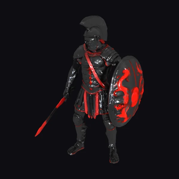 Bloodied Ancient Warrior