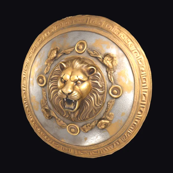Lion Head Shield