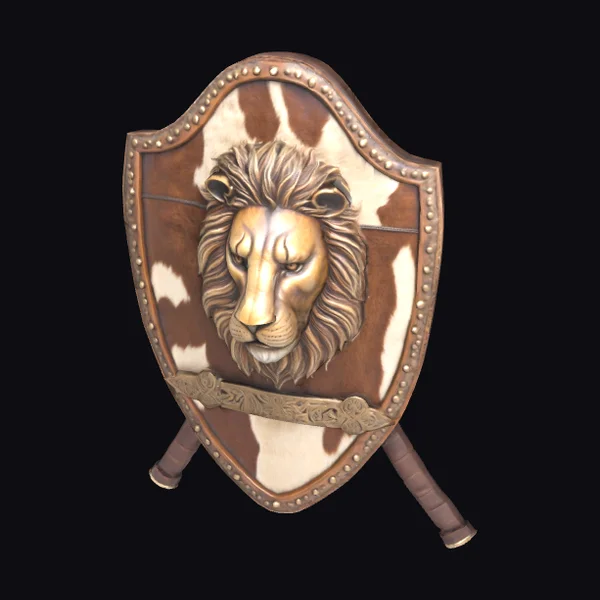 Lion Head Shield