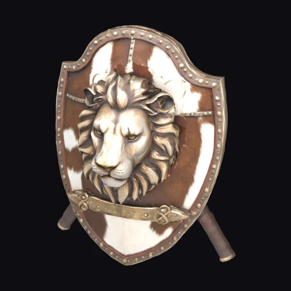 Lion Head Shield