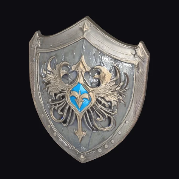 Winged Crest Shield