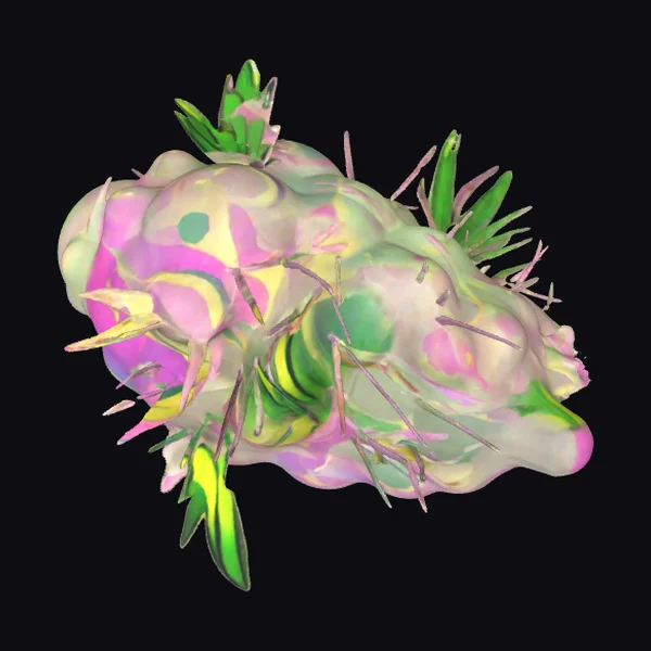 Iridescent Thorned Creature