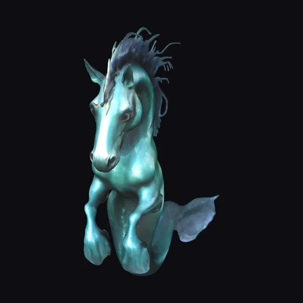 Emerald Horse Mermaid
