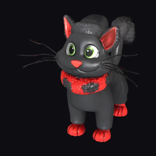 Black Cat Ornament
