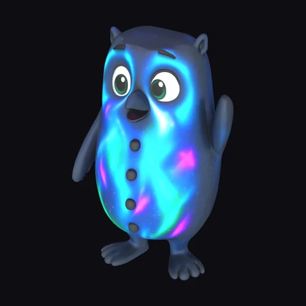 Holographic Alien Creature