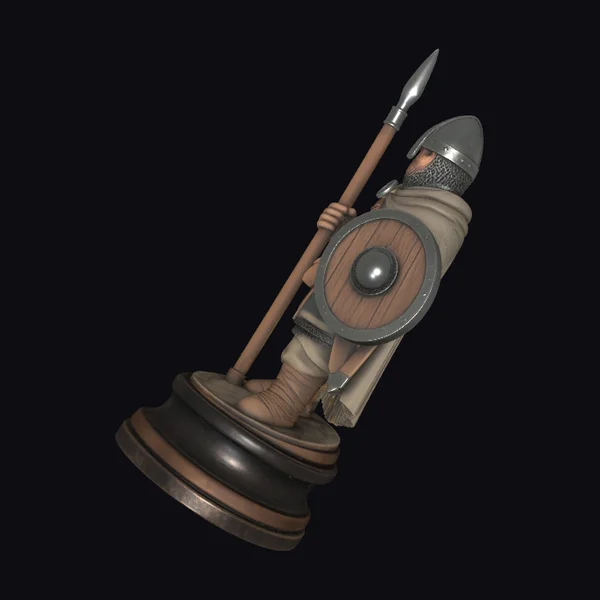 Ancient Warrior Statue