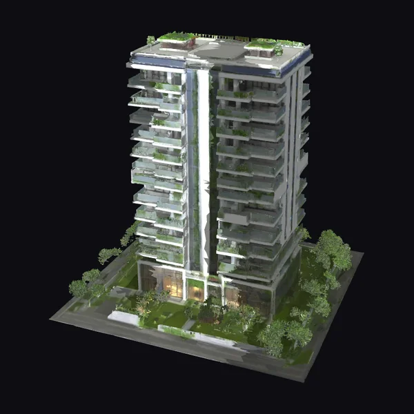 Sustainable Utopian City Tower