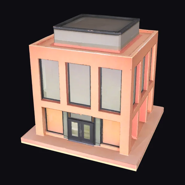 Modern Cube Building