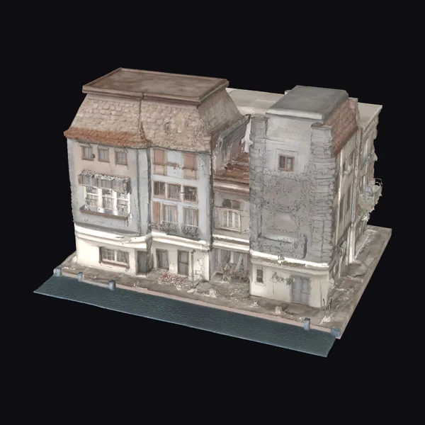 Old European Street Section