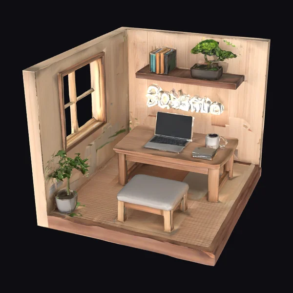 Cozy Home Office Setup