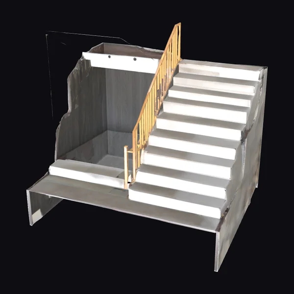 Broken Stairwell Section