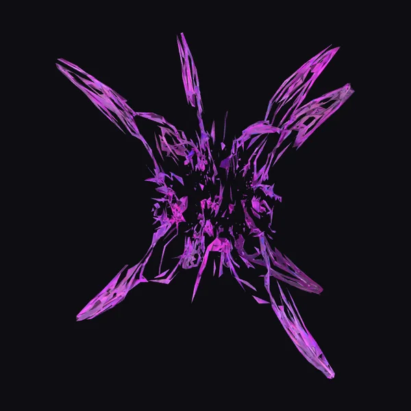 Purple Crystal Entity