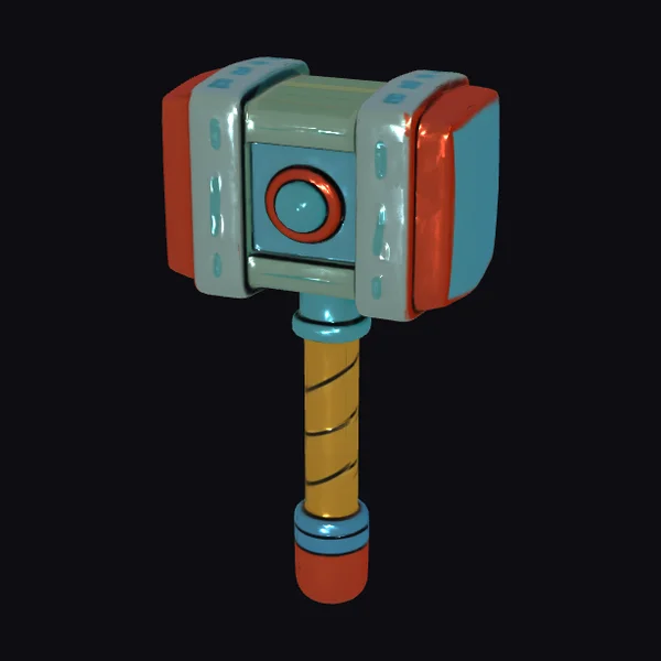 Colorful Toy Hammer