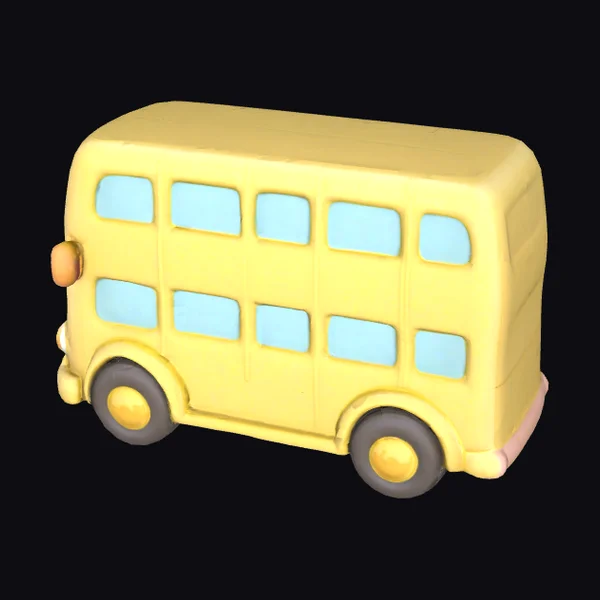 Yellow Double Decker Bus