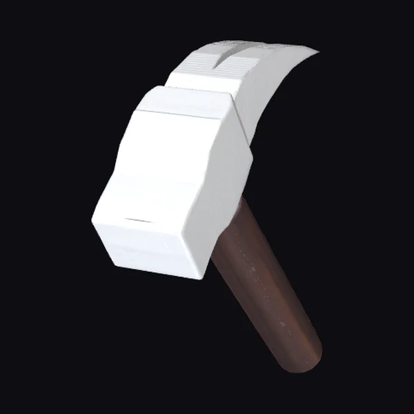 White Hammer Tool