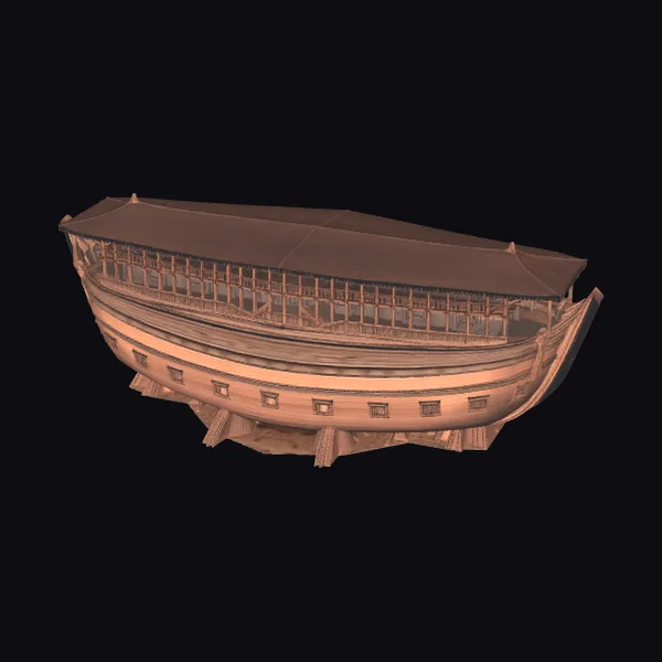 Wooden Ship Hull