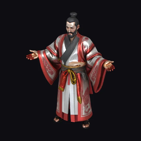 Ancient Japanese Male Alchemist
