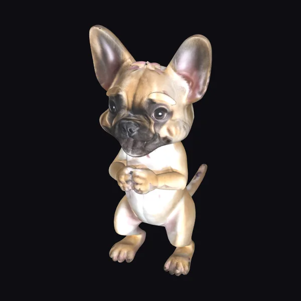 Standing French Bulldog