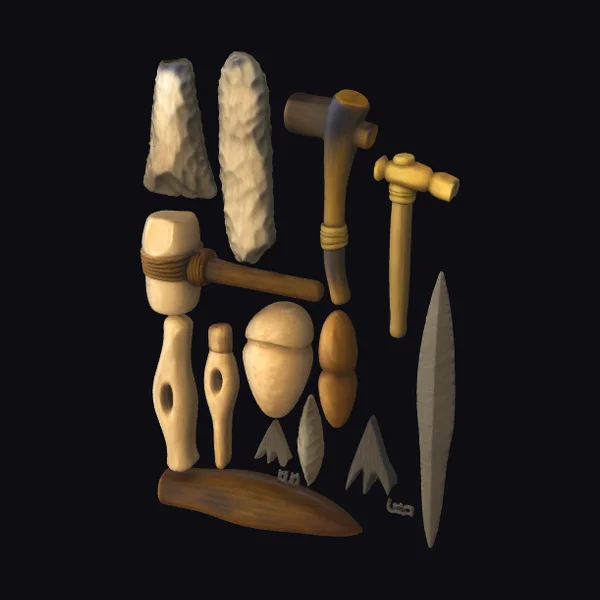 Prehistoric Tool Set