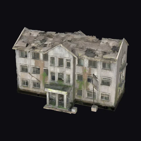 Abandoned Hospital Building