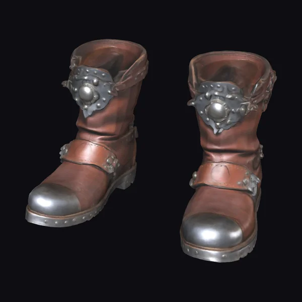 Leather Warrior Boots