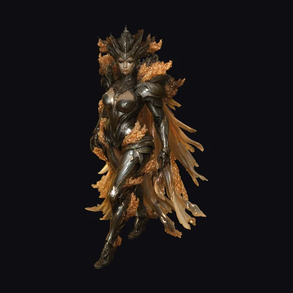 Embersteel Empress Armor