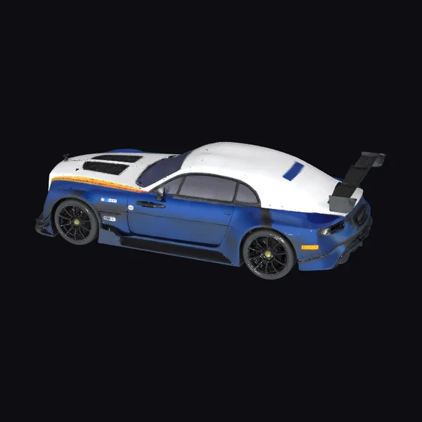 Blue Racing Showcar