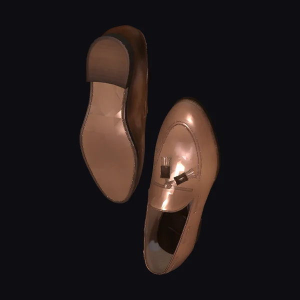 Brown Leather Loafers