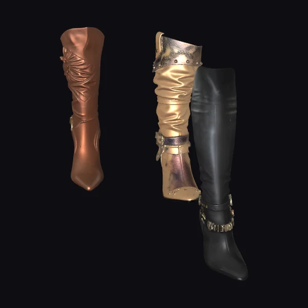 Luxury Knee High Boots