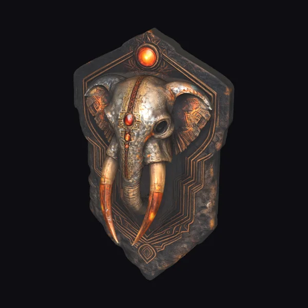 Mammoth Skull Shield