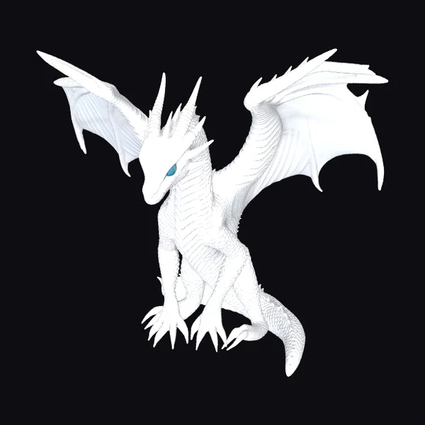 Crystal White Dragon