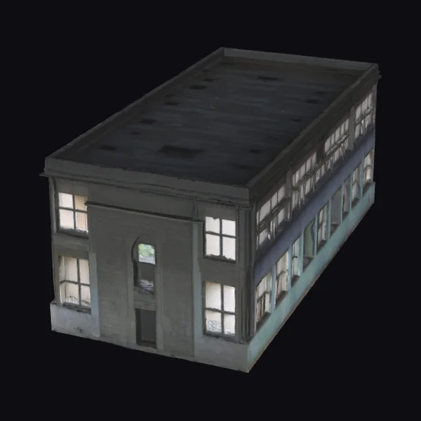 Abandoned Destroyed Building