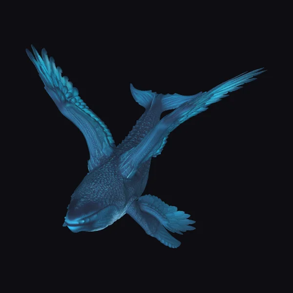 Mid-Transformation Sea Creature