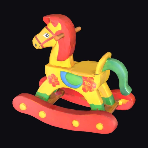 Colorful Rocking Horse Toy