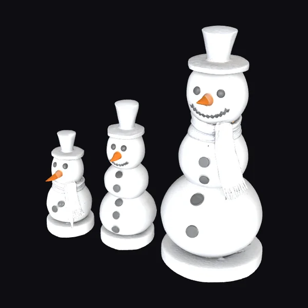 Three Little Snowmen