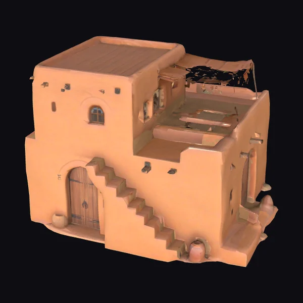 Adobe Desert Dwelling