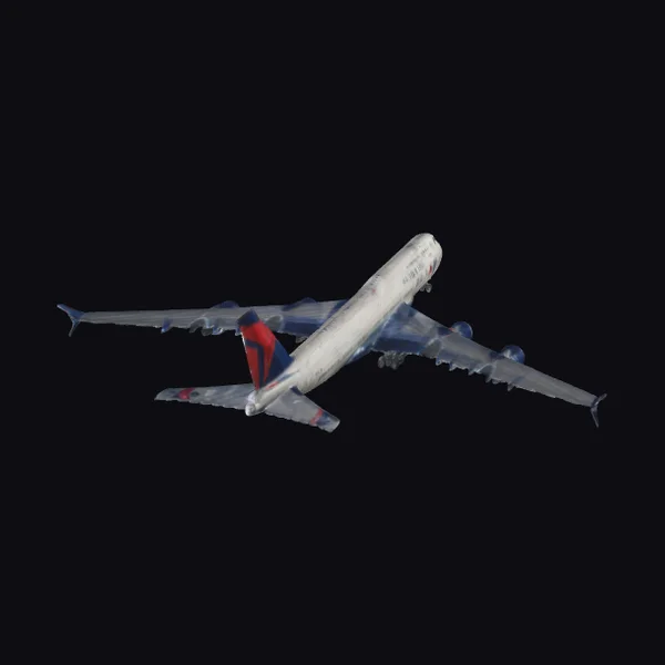 Boeing 747 Delta Livery