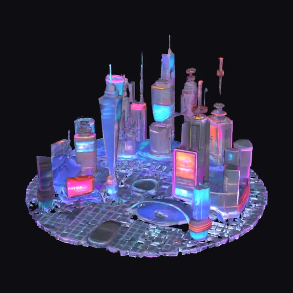 Cyberpunk Cityscape