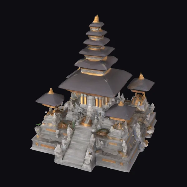 Balinese Temple Structure