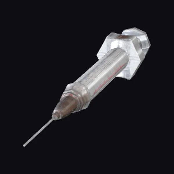 Scratched Syringe No Needle