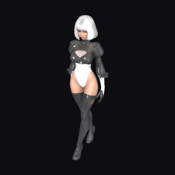 Cyberpunk Female Warrior