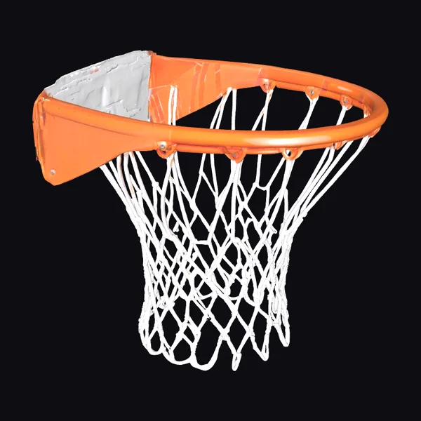 Orange Basketball Hoop