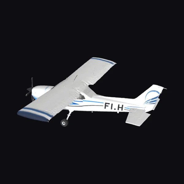 Small White Airplane