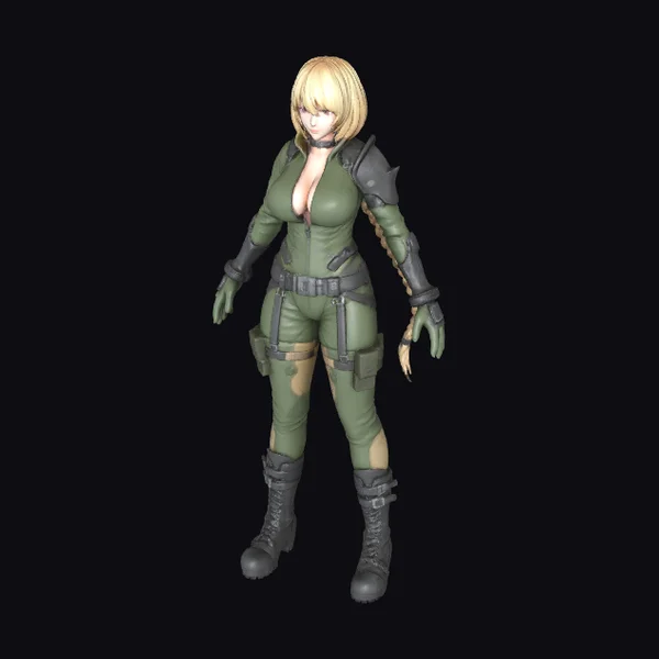 Warrior in Green Armor