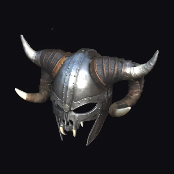 Horned Viking Helmet
