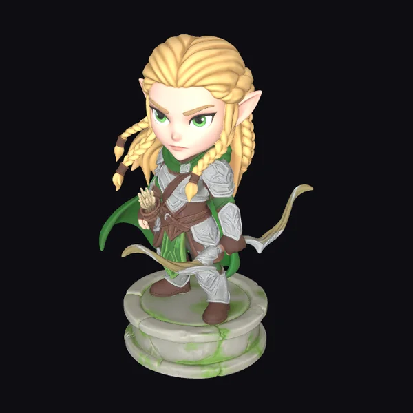 Elven Archer Figurine