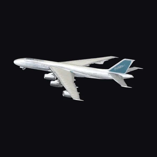 Double-Decker Jet Airliner