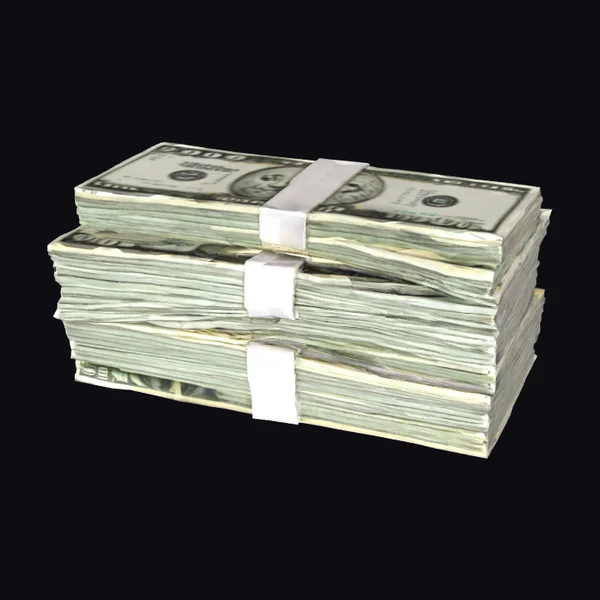 Stacks of Dollar Bills